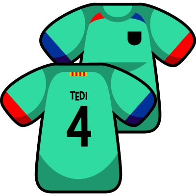 Barcelona 23/24, Tedi #4