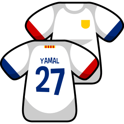 Barcelona 23/24, Yamal #27