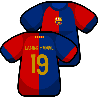 Barcelona 24/25, Lamine Yamal #19