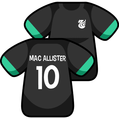 Liverpool 24/25, Mac Allister #10