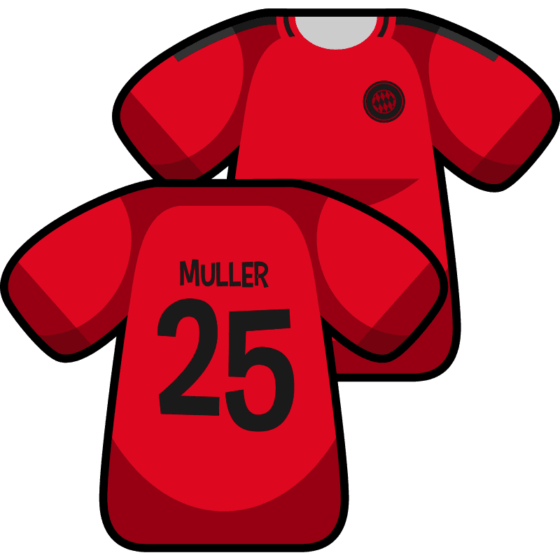 Bayern Munchen 24/25, Müller #25