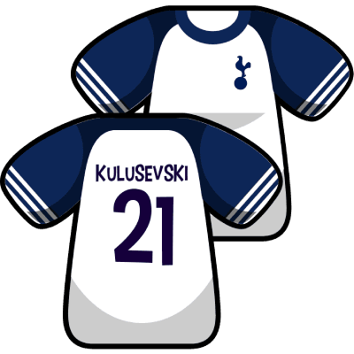 Tottenham 24/25, Kulusevski #21